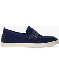 Dune - Baisley Knit Penny Loafers - Lyst