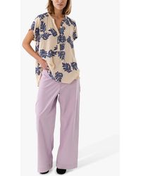 Lolly's Laundry - Heather Loose Fit Print Top - Lyst