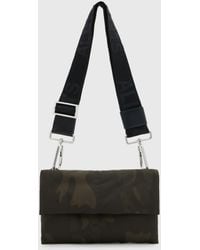 AllSaints - Ezra Camouflage Recycled Crossbody Bag - Lyst