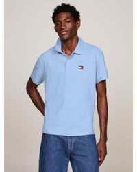 Tommy Hilfiger - Tommy Jeans Logo Badge Regular Fit Polo Shirt - Lyst