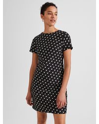 Hobbs - Simona Geometric Print Mini Dress - Lyst