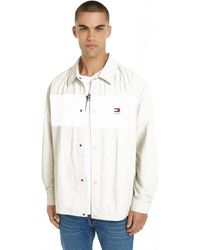 Tommy Hilfiger - Tommy Jeans Colourblock Overshirt - Lyst