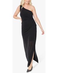 A-View - Passion Side Slit Maxi Dress - Lyst