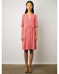Gerard Darel - Ennalita Floral Print Tunic Dress - Lyst