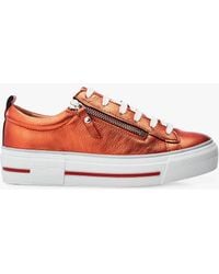 Moda In Pelle - Filician Leather Fashion Trainers - Lyst