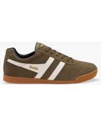 Gola - Classics Harrier Suede Lace Up Trainers - Lyst