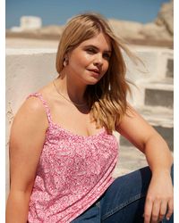 Live Unlimited - Paisley Jersey A-line Cami - Lyst