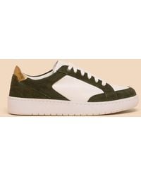 White Stuff - Suede And Leather Trainers - Lyst
