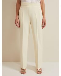 Phase Eight - Alexis Pleat Waistband Trousers - Lyst