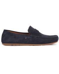 Tommy Hilfiger - Suede Loafers - Lyst