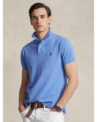 Ralph Lauren - Polo Short Sleeve Custom Slim Polo Shirt - Lyst