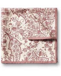 Charles Tyrwhitt - Silk Pocket Square Paisley Handkerchief - Lyst