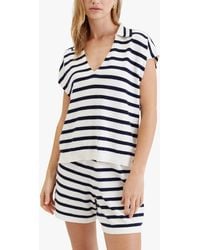 Chinti & Parker - Summer Breton Polo Top - Lyst