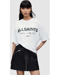 AllSaints - Helis Carlie Organic Cotto T-shirt - Lyst