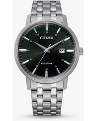 Citizen - Bm7460-88e Eco-drive Date Bracelet Strap Watch - Lyst
