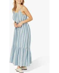 Sisters Point - Inga Striped Summer Maxi Dress - Lyst