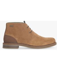 Barbour - Readhead Chukka Fawn Suede Boots - Lyst