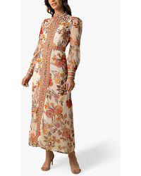 Raishma - Aspen Floral Bishop Sleeve Maxi Dress - Lyst