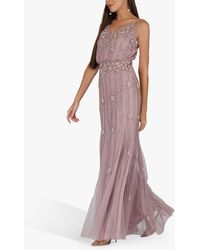 LACE & BEADS - Keeva Bead Embellished Maxi Dress - Lyst