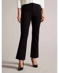 Ted Baker - Belenah High Waisted Slim Fit Kick Flare Trousers - Lyst
