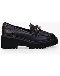 Moda In Pelle - Hollie Leather Loafers - Lyst