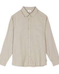 Chelsea Peers - Linen Blend Long Sleeve Shirt - Lyst