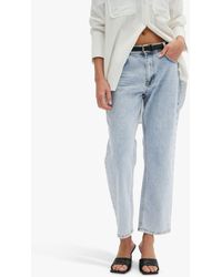 My Essential Wardrobe - Lucy High Waist Cropped Jeans - Lyst