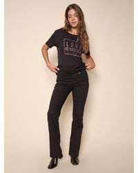 Mos Mosh - Alli Hybrid Stretch Flared Jeans - Lyst