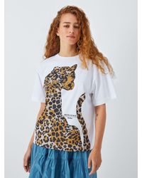Weekend by Maxmara - Viterbo Leopard Graphic T-shirt - Lyst