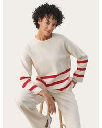 Part Two - Emely Long Sleeve Relaxed Fit Jumper - Lyst