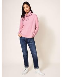 White Stuff Funnel Sweatshirt - Pink