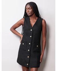 Albaray - Tweed Wool Blend Mini Dress - Lyst