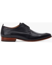Base London - Gambino Lace Up Leather Derby Shoes - Lyst