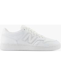 New Balance - 480 Leather Lace Up Trainers - Lyst