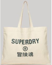 Superdry - Cotton Tote Bag - Lyst