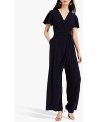 phase eight royal blue jumpsuit