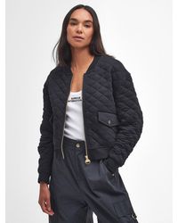 Barbour - International Alicia Quilted Bomber Jacket - Lyst