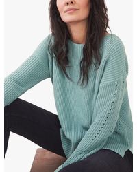 puff sleeve jumper black