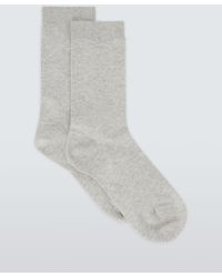 John Lewis - Cotton Cashmere Blend Ankle Socks - Lyst