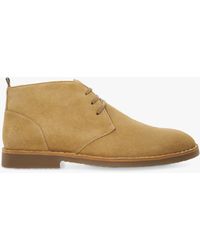 Dune - Cashed Suede Lace Up Chukka Boots - Lyst