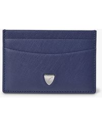 Aspinal of London - Saffiano Leather Slim Credit Card Holder - Lyst