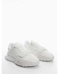 Mango - Respi Lace-up Trainers - Lyst