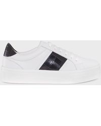 Hobbs - Victoria Low Top Leather Trainers - Lyst