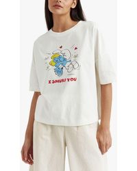 Chinti & Parker - Organic Cotton I Smurf You T-shirt - Lyst