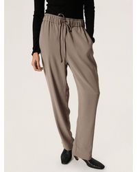 Soaked In Luxury - Shirley Plain Tailored Trousers - Lyst