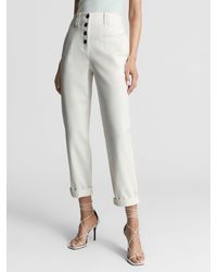 Reiss Capri and cropped trousers 
