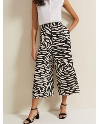 Phase Eight - Malaya Abstract Print Culottes - Lyst