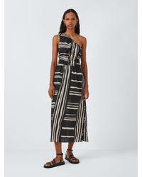 Rails - Melani Island Stripe Cotton Midi Dress - Lyst