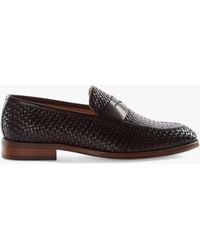Dune - Saharas Leather Penny Loafers - Lyst