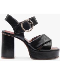 Chloé - Lyna High Heel Platform Sandals - Lyst